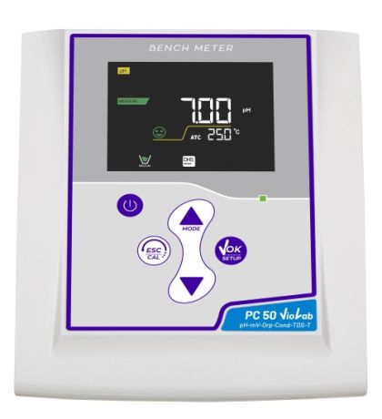 PC 50 asztali multiparaméteres mérő