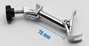 Bürettafogó, rugós