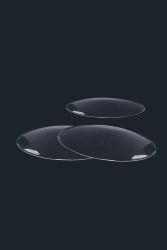 Óraüvegek olvasztott széllel