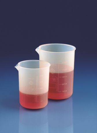 PFA főzőpoharak osztással