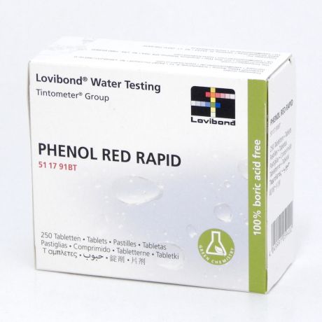 Phenol red tabletta