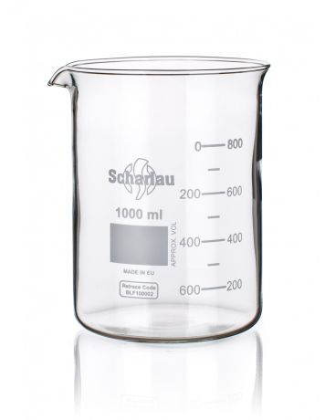 Scharlab alacsony főzőpohár