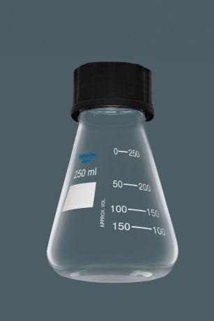 Scharlab erlenmeyer lombik csavaros kupakkal